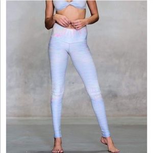 Niyama Sol Opal Croc/Snakeskin Barefoot Leggings